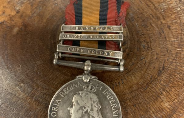 QSA Queens south African medal three bars 2nd royal highlanders