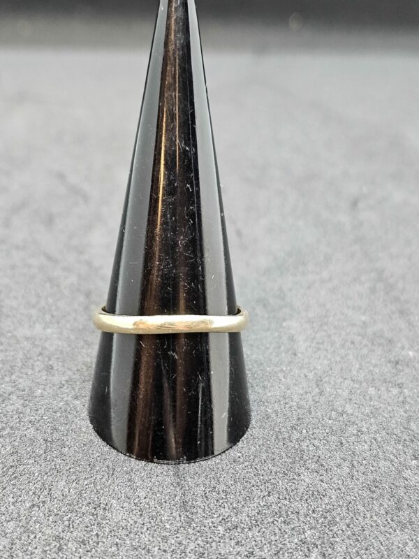 Gold Solitaire Ring - Image 2