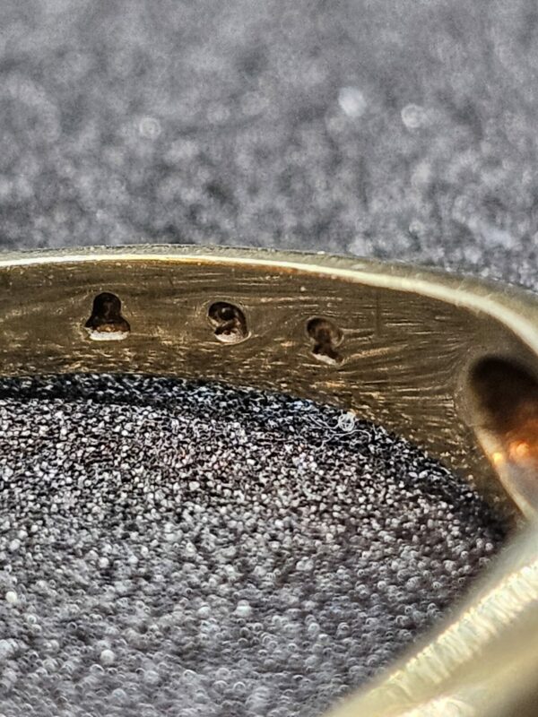 Gold Solitaire Ring - Image 3