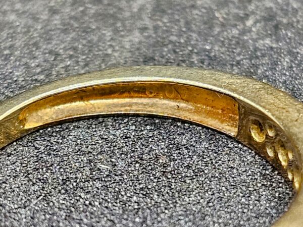 Gold Half Eternity Diamond Ring - Image 4