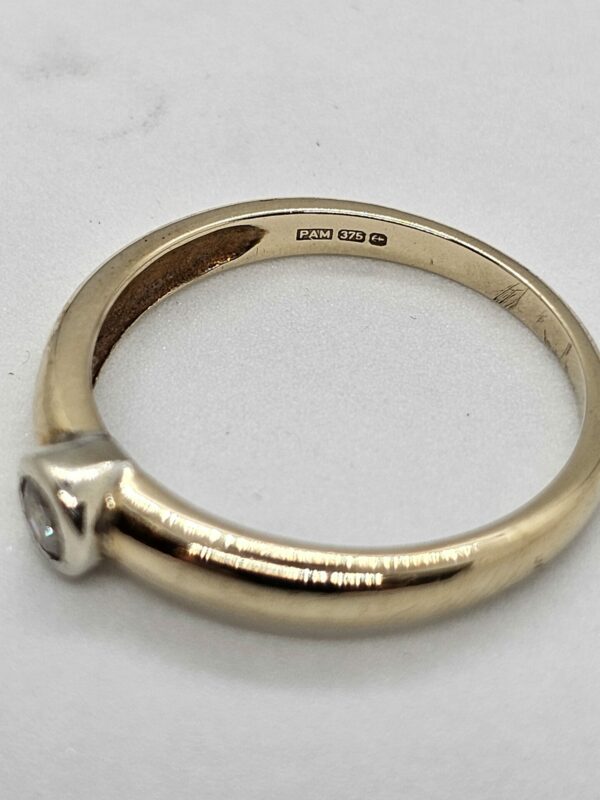 Diamond Solitaire Ring - Image 3