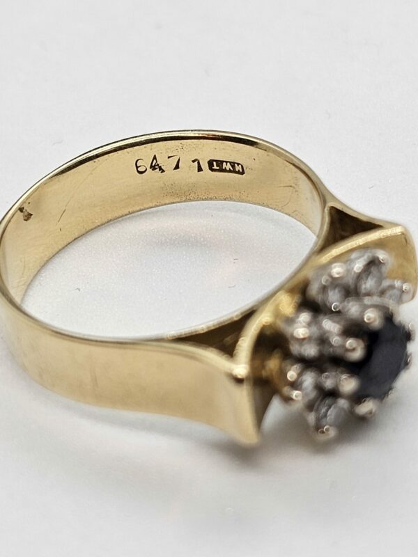 Sapphire and Diamond Ring - Image 2