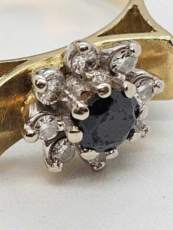 Sapphire and Diamond Ring - Image 4