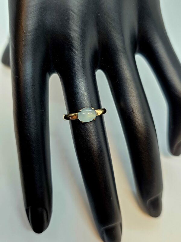 Moonstone Gold Ring - Image 4