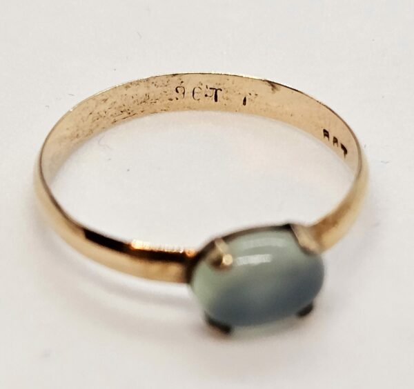 Moonstone Gold Ring - Image 3