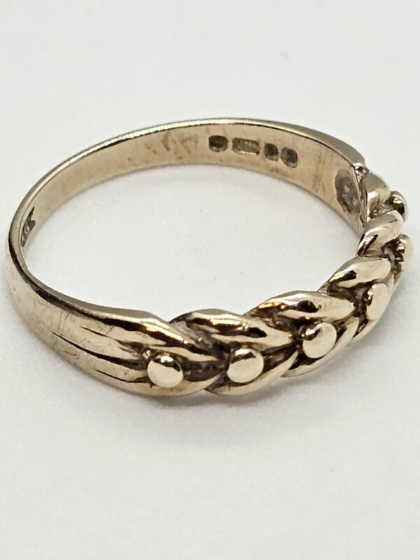 Gold Celtic Style Band - Image 2