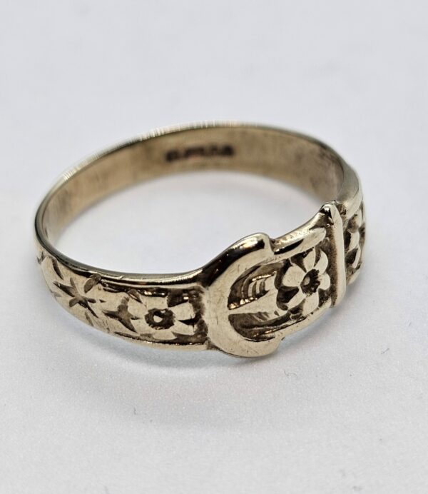Gold Buckle Ring - Image 4