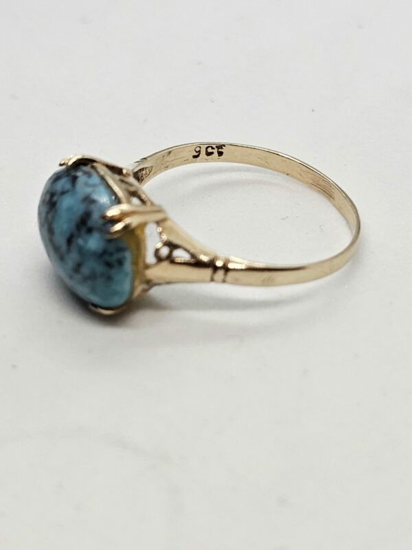 Gold Turquoise Ring - Image 3
