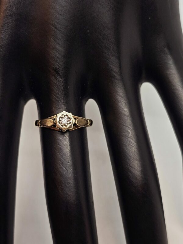 Solitaire Diamond Ring - Image 3