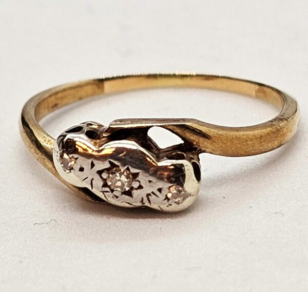 Gold Diamond Ring - Image 2