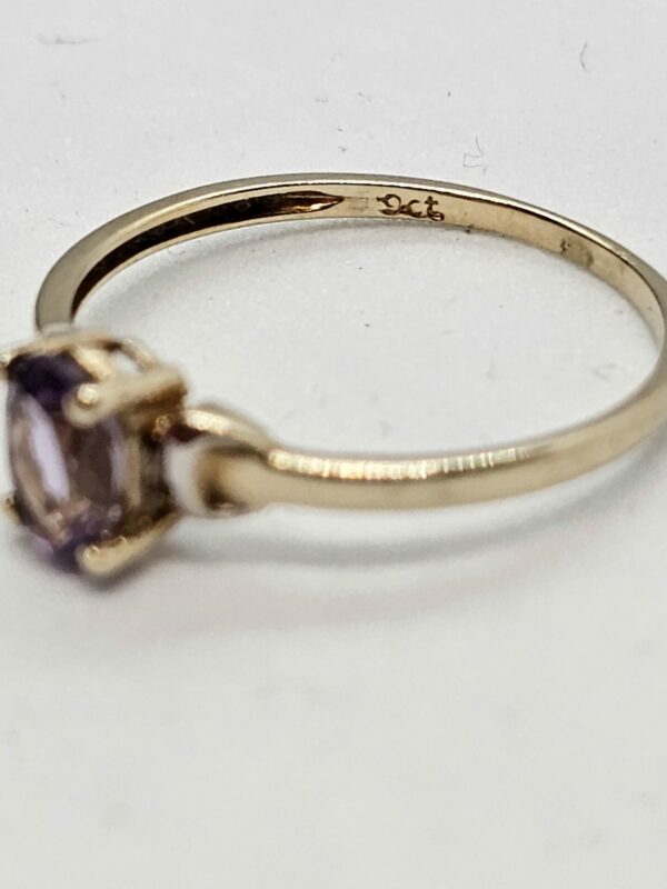 Amethyst Promise Ring - Image 2