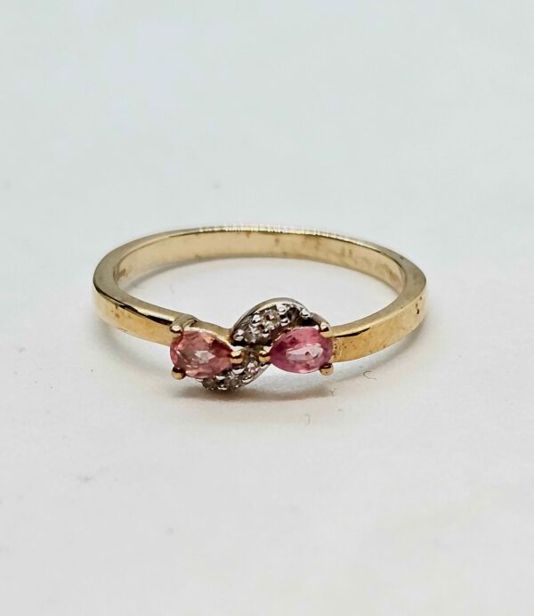 Pink Topaz Ring - Image 2
