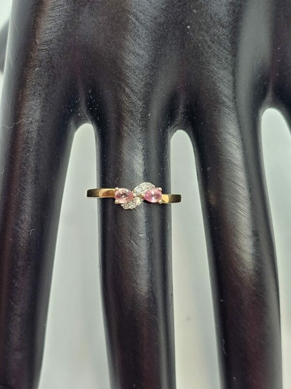 Pink Topaz Ring