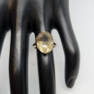 Citrine Gold Dress Ring