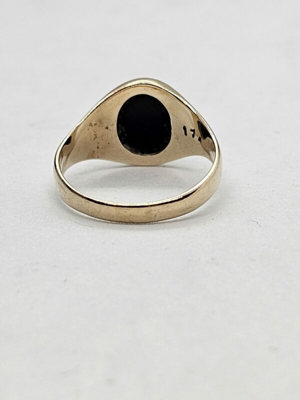 Black Onyx Signet Ring - Image 2