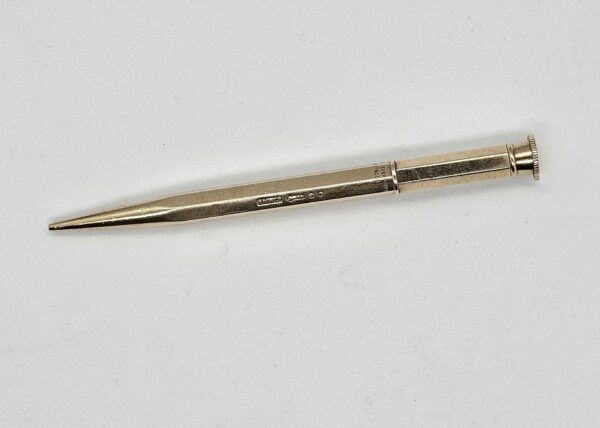 Sampson Mordan Gold Propelling Pencil - Image 5