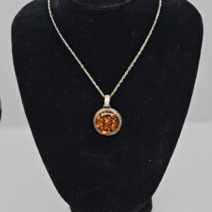 Silver Chain and Pendant