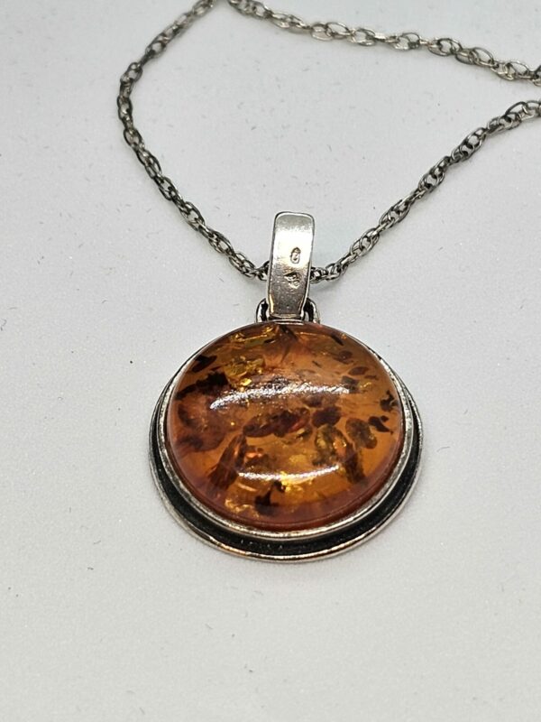 Silver Chain and Pendant - Image 3