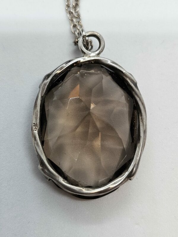 Silver Necklace and Pendant - Image 3