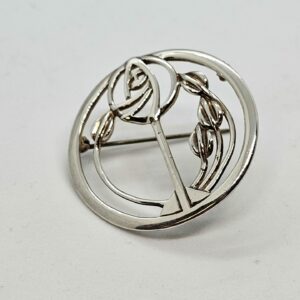 Macintosh Style Brooch
