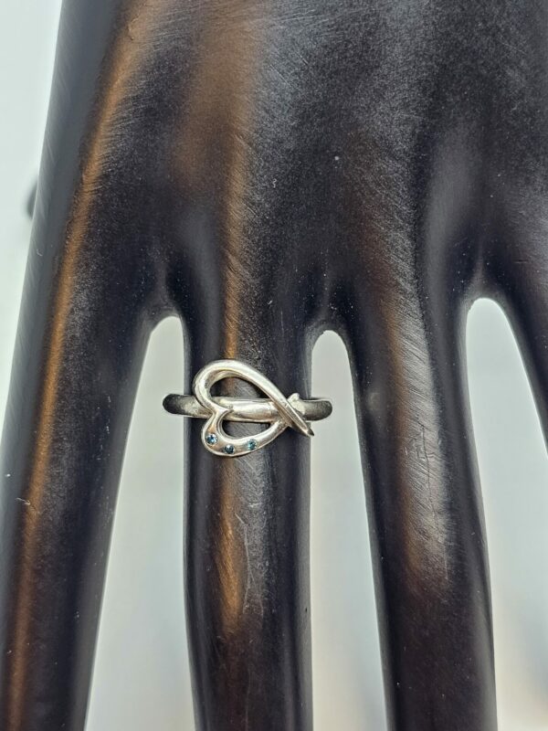 Heart Silver Ring - Image 3
