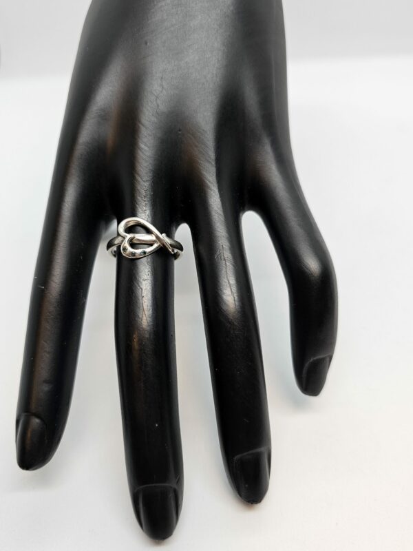 Heart Silver Ring - Image 2