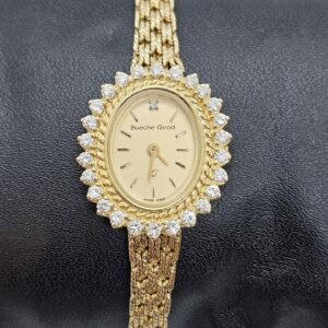 Bueche Girod Gold & Diamond Watch
