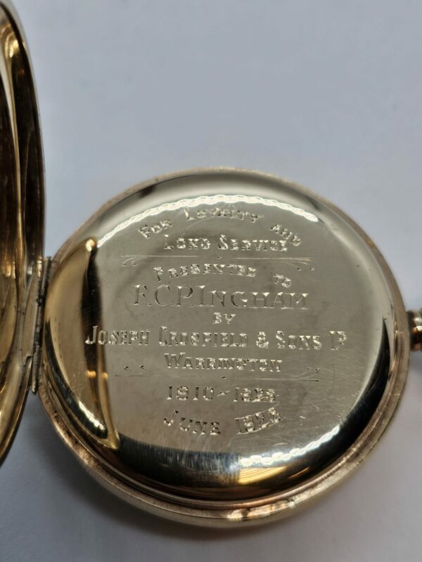 Solid Gold Pocket Watch - Image 5