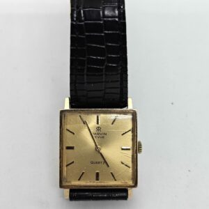 Marvin Revue 9ct gold Quartz Watch