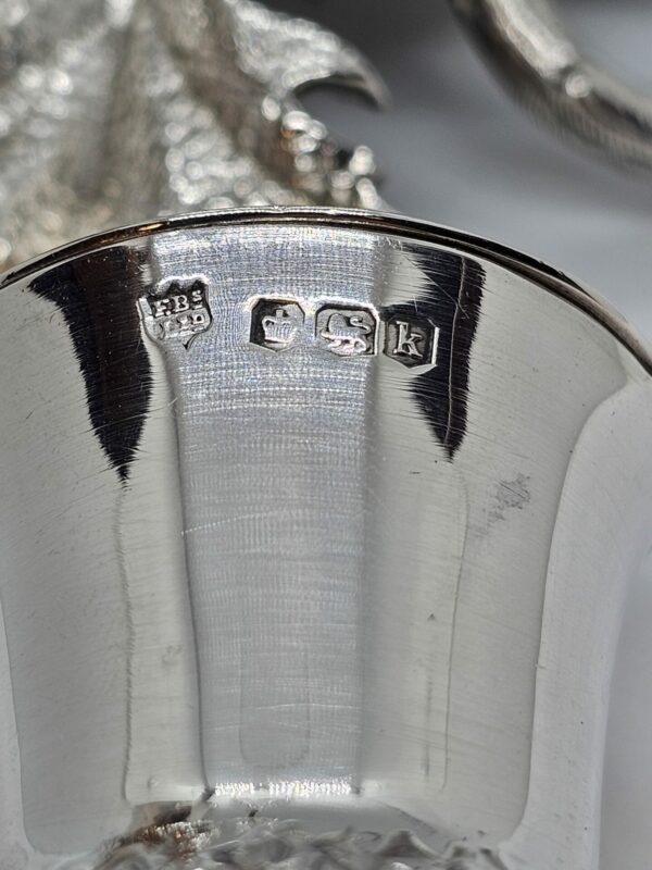 Sterling Silver Fenton Bros Cruet Set - Image 4