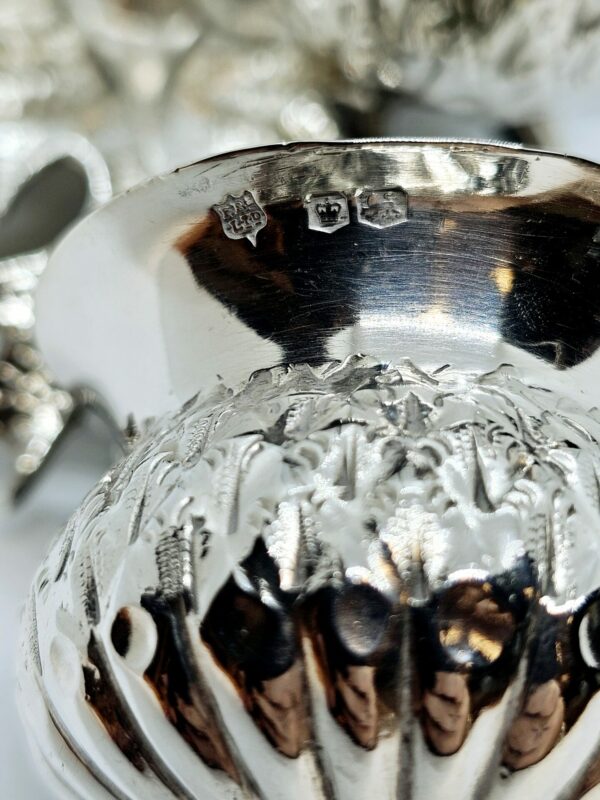 Sterling Silver Fenton Bros Cruet Set - Image 9