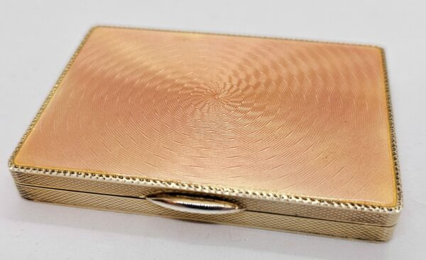 Asprey of London Guilloche Enamel Card Case - Image 3
