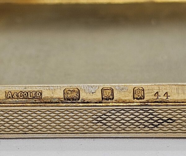 Asprey of London Guilloche Enamel Card Case - Image 6