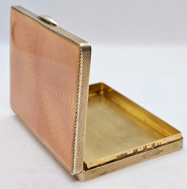 Asprey of London Guilloche Enamel Card Case