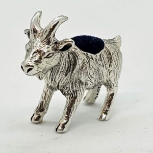 Silver Goat Pin Cushion