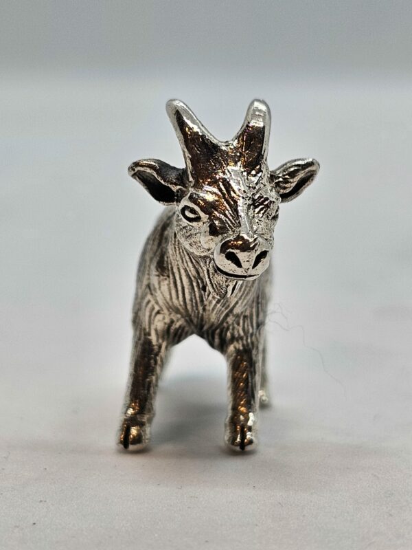 Silver Goat Pin Cushion - Image 3