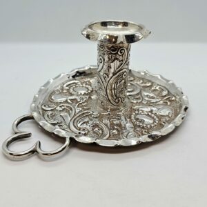 Edwardian Silver Chamberstick