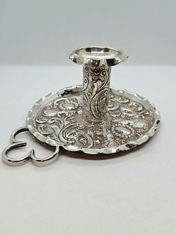 Edwardian Silver Chamberstick