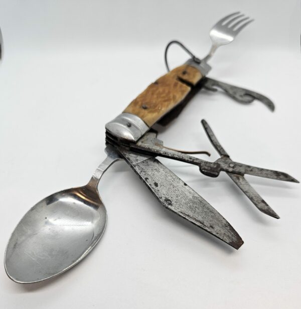 Vintage Japanese Antler Handle 5 piece Pocket Knife - Image 5