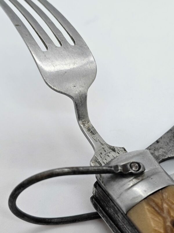 Vintage Japanese Antler Handle 5 piece Pocket Knife - Image 9