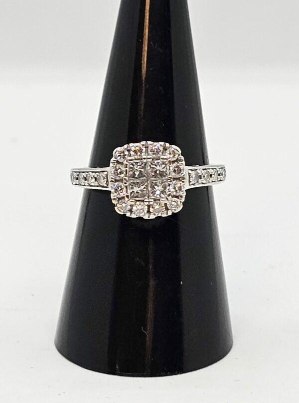 Engagement and Wedding Ring set - Image 2