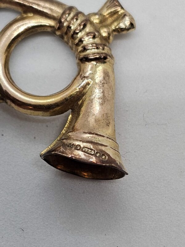 Gold Horn Pendant - Image 2