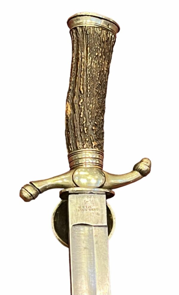 Austrian Hunting Sword and Knife - Image 4