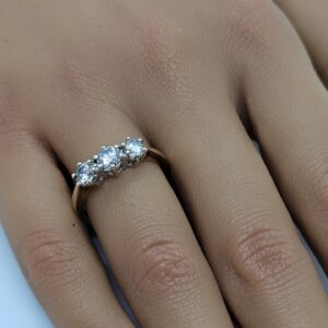 Trilogy CZ Ring