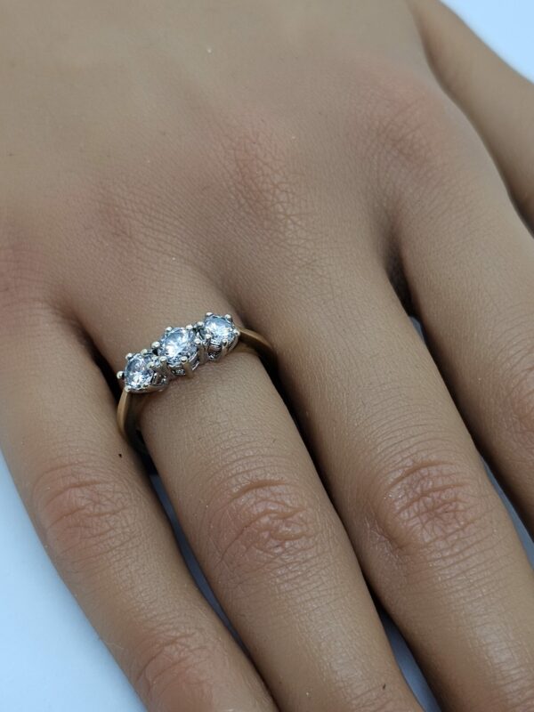 Trilogy CZ Ring