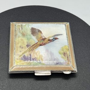 Asprey of London enamelled compact