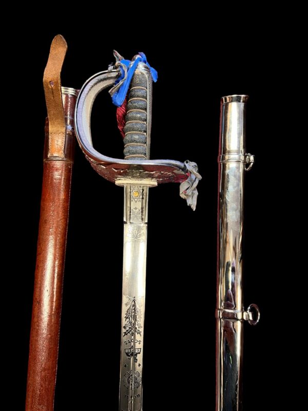 Scottish field officers sword - Image 7