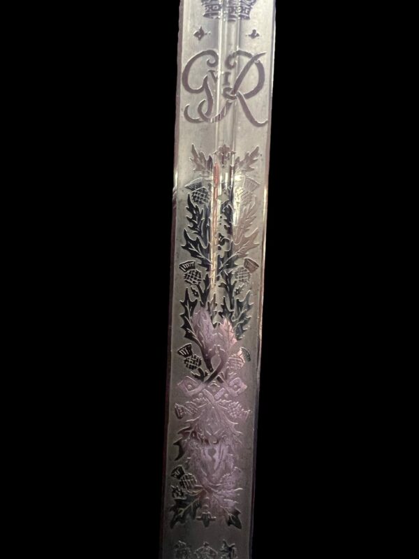 Scottish field officers sword - Image 3