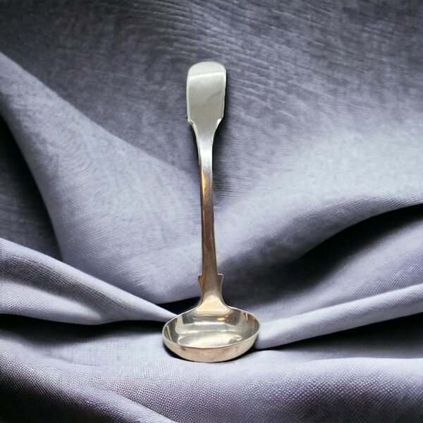 Adam burgess 1842 Edinburgh silver toddy ladle