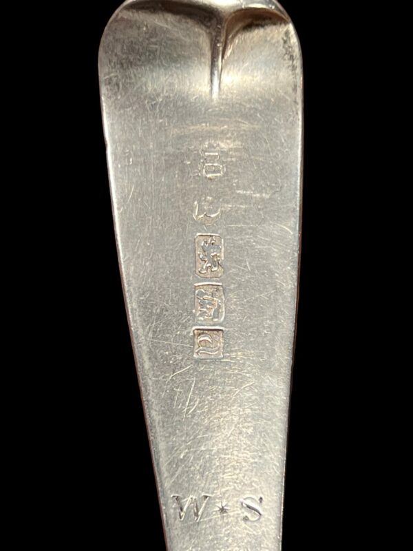 Joseph hicks Exeter 1817 silver serving spoons - Image 3